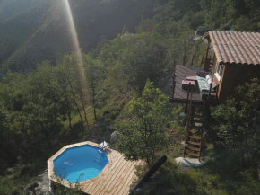 Chalet Chevreuil piscine privée